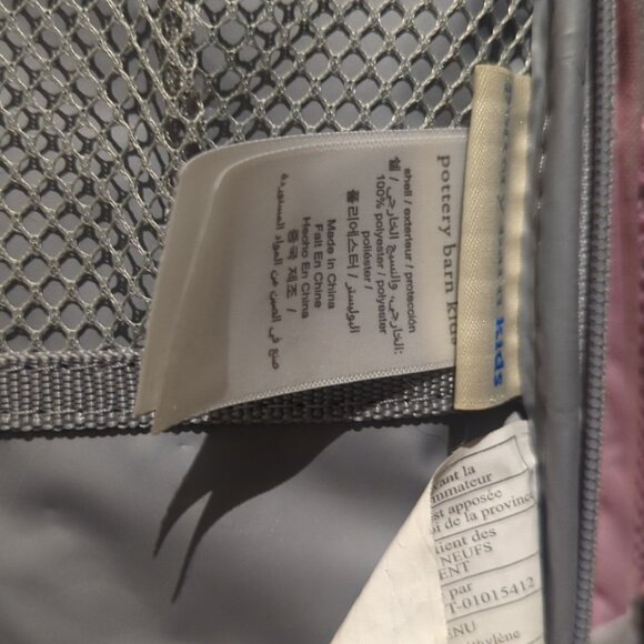 Pottery Barn Mackenzie Critter Glitter Pink Backpack & Lunch Box -Good Condition - Picture 4 of 9